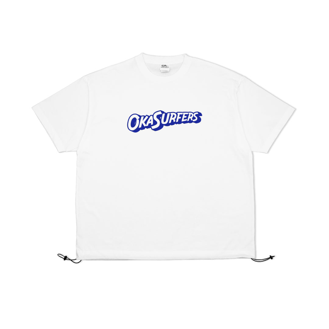 スピンドルOKAロゴTEE _ホワイト