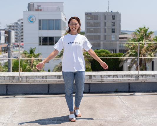 カタカナロゴTEE (ホワイト)