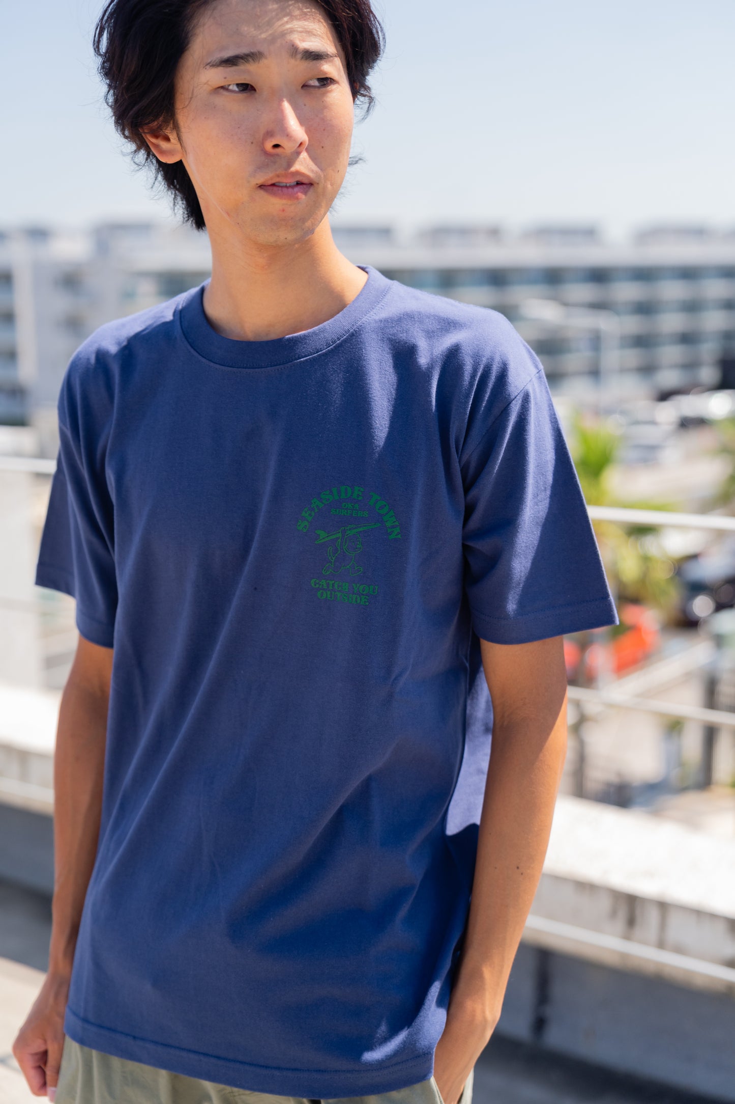 ワンだふるTEE(ネイビー)