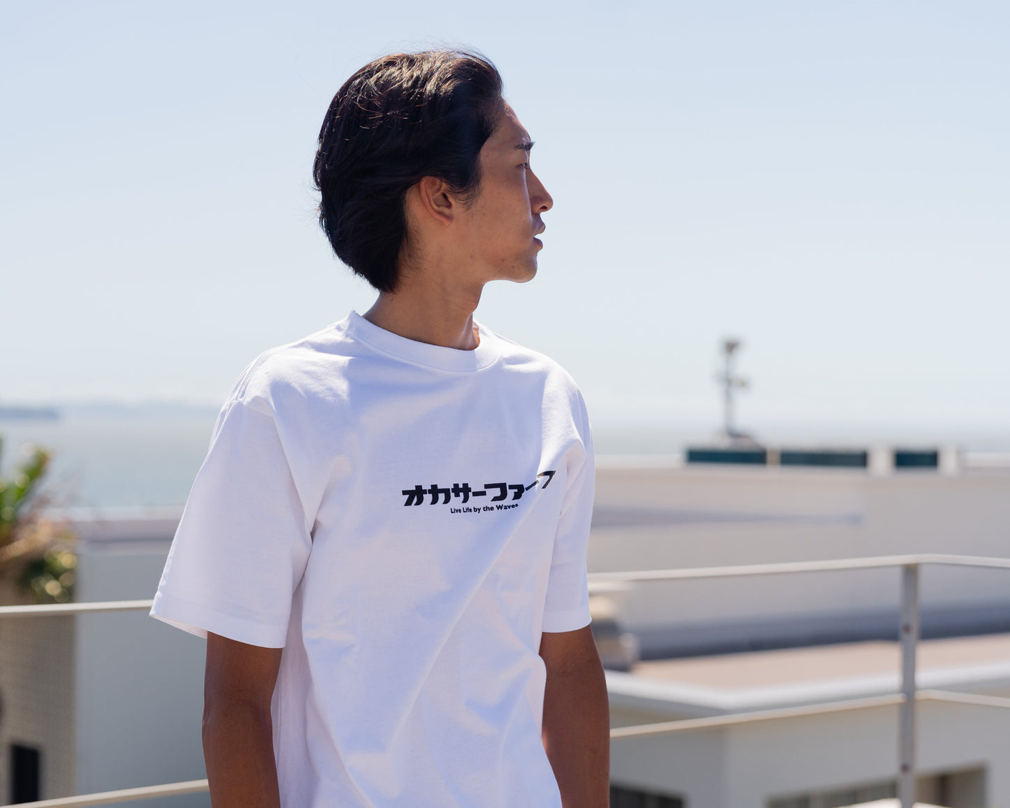 カタカナロゴTEE (ホワイト)