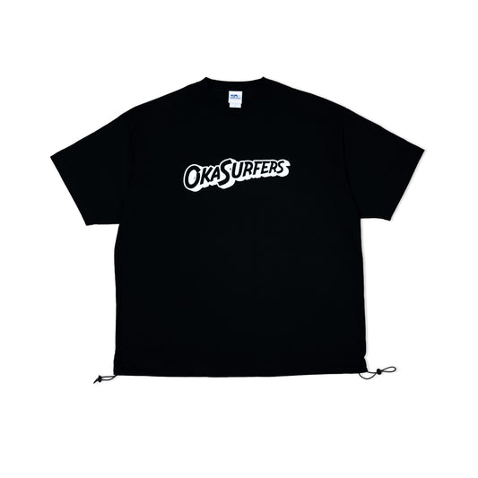 スピンドルOKAロゴTEE _ブラック