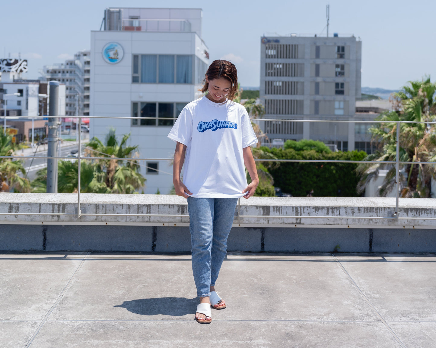 OKASURFERS TEE （ホワイト）