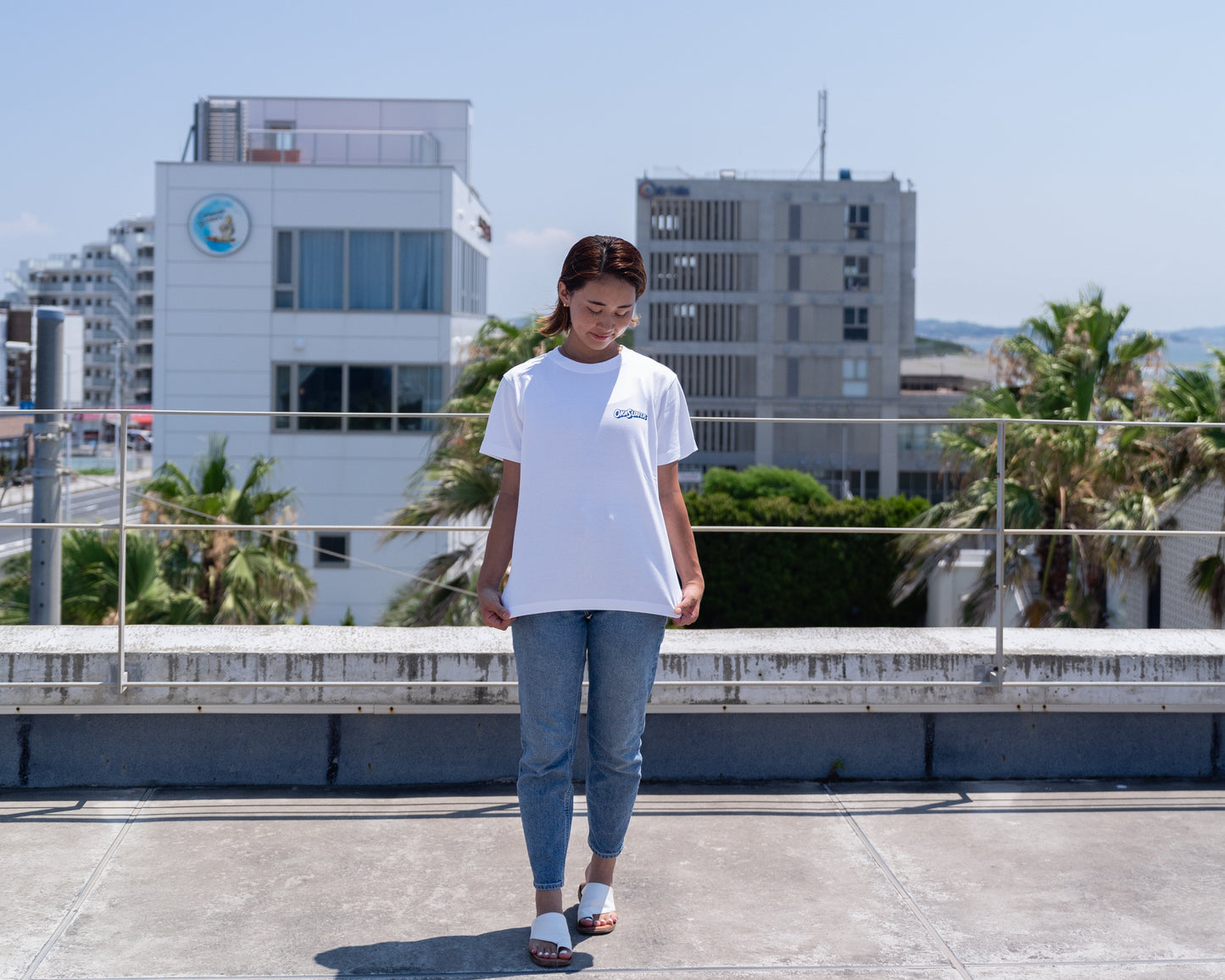 サーフスクールTEE （ホワイト）