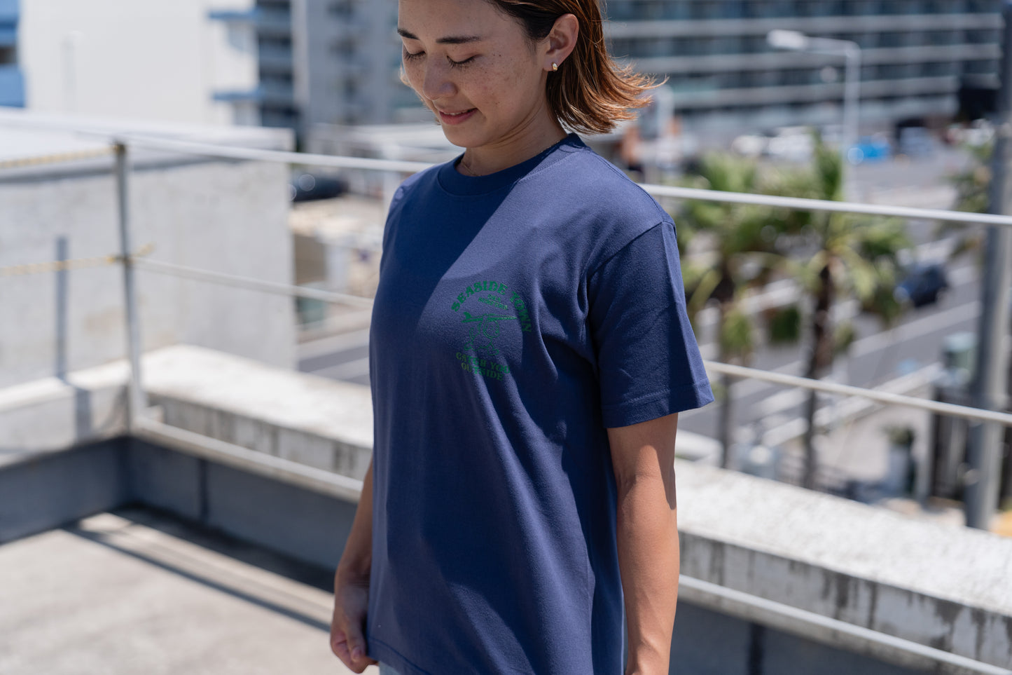 ワンだふるTEE（ネイビー）