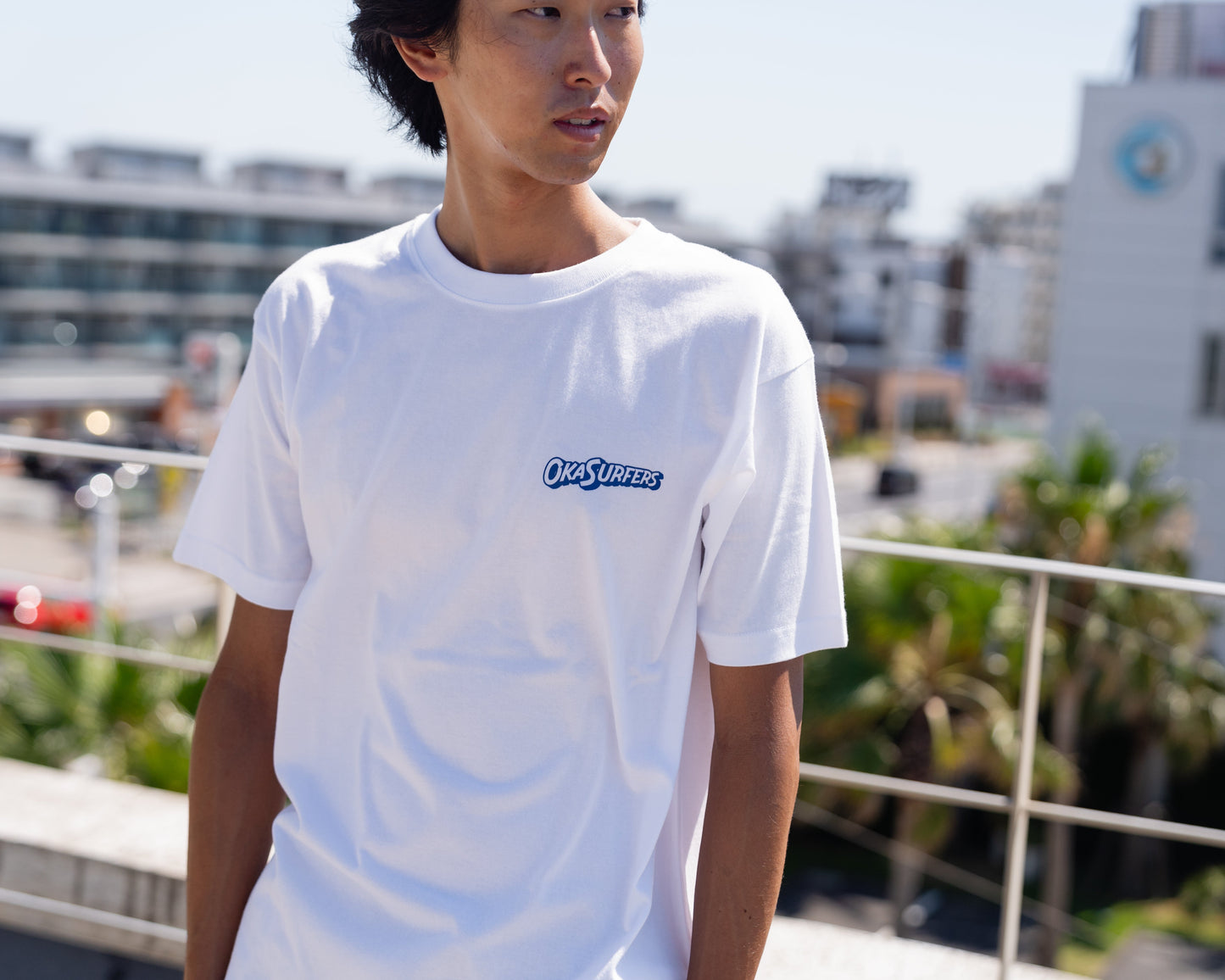 サーフスクールTEE （ホワイト）